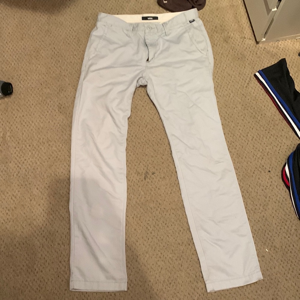White vans pants (Size Large)